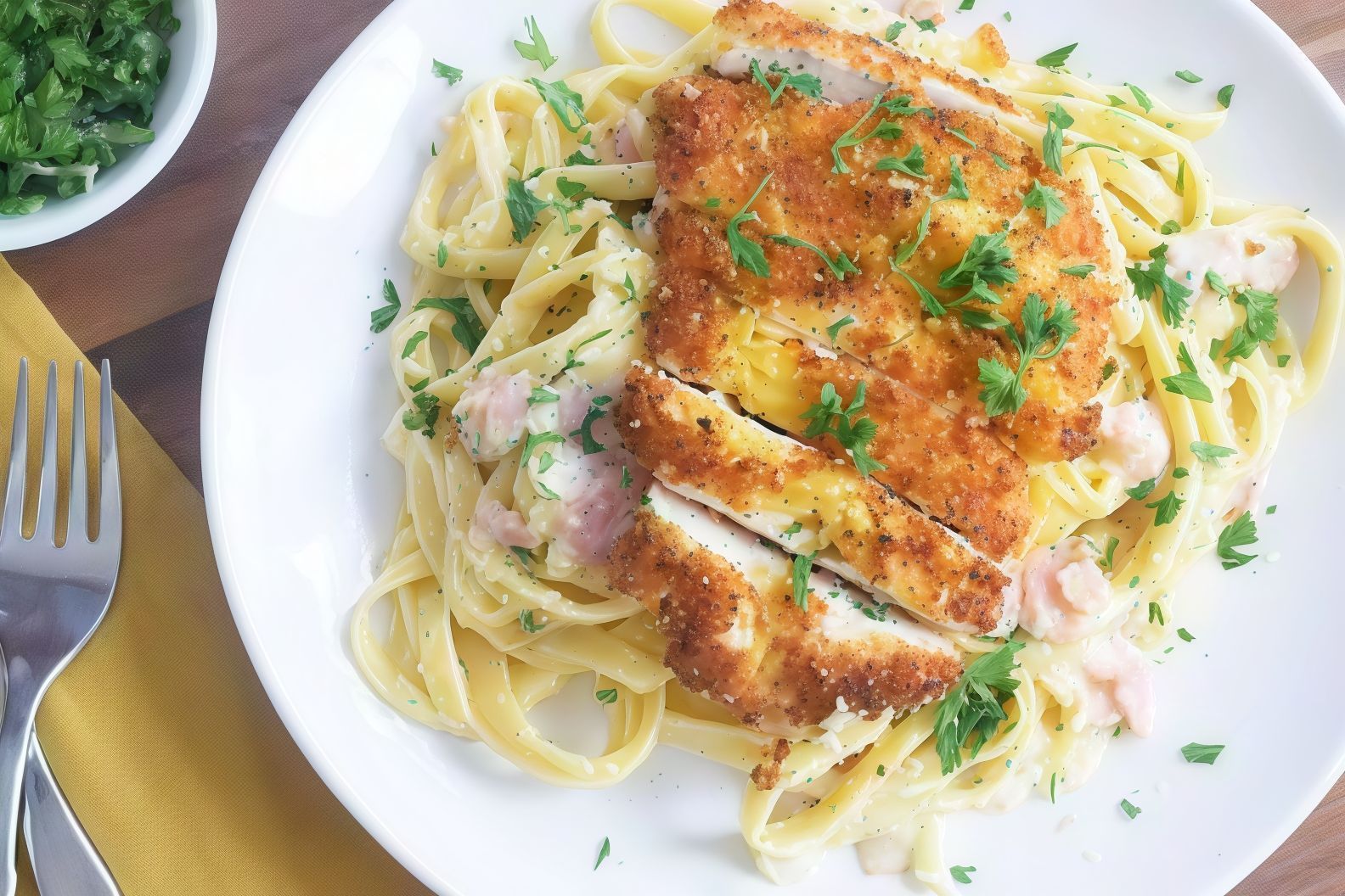 Chicken Cordon Bleu Pasta