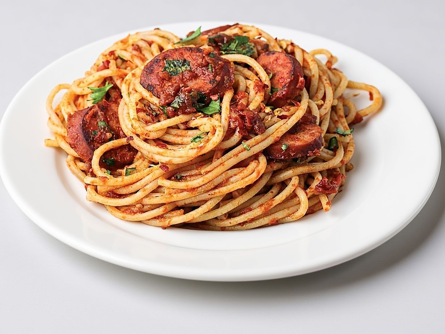Pasta Hot Dog