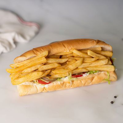 ساندويتش بطاطس فرنسي