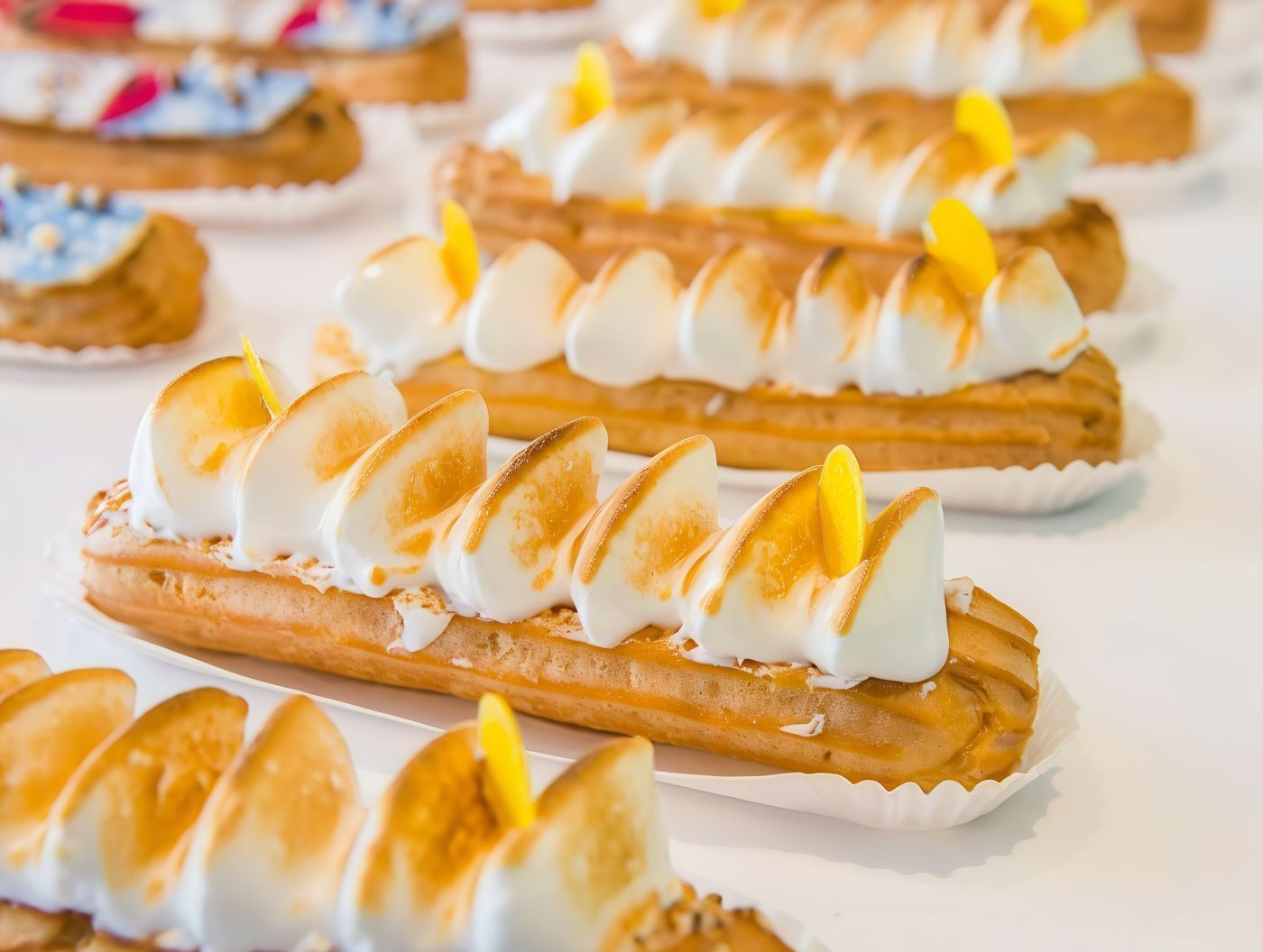 Lemon Meringue Eclair