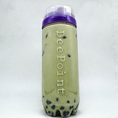 macha ice latte