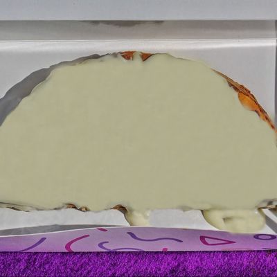 Semi Waffle White Choclate