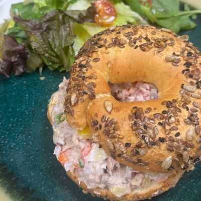 Bagel Tuna Sandwich