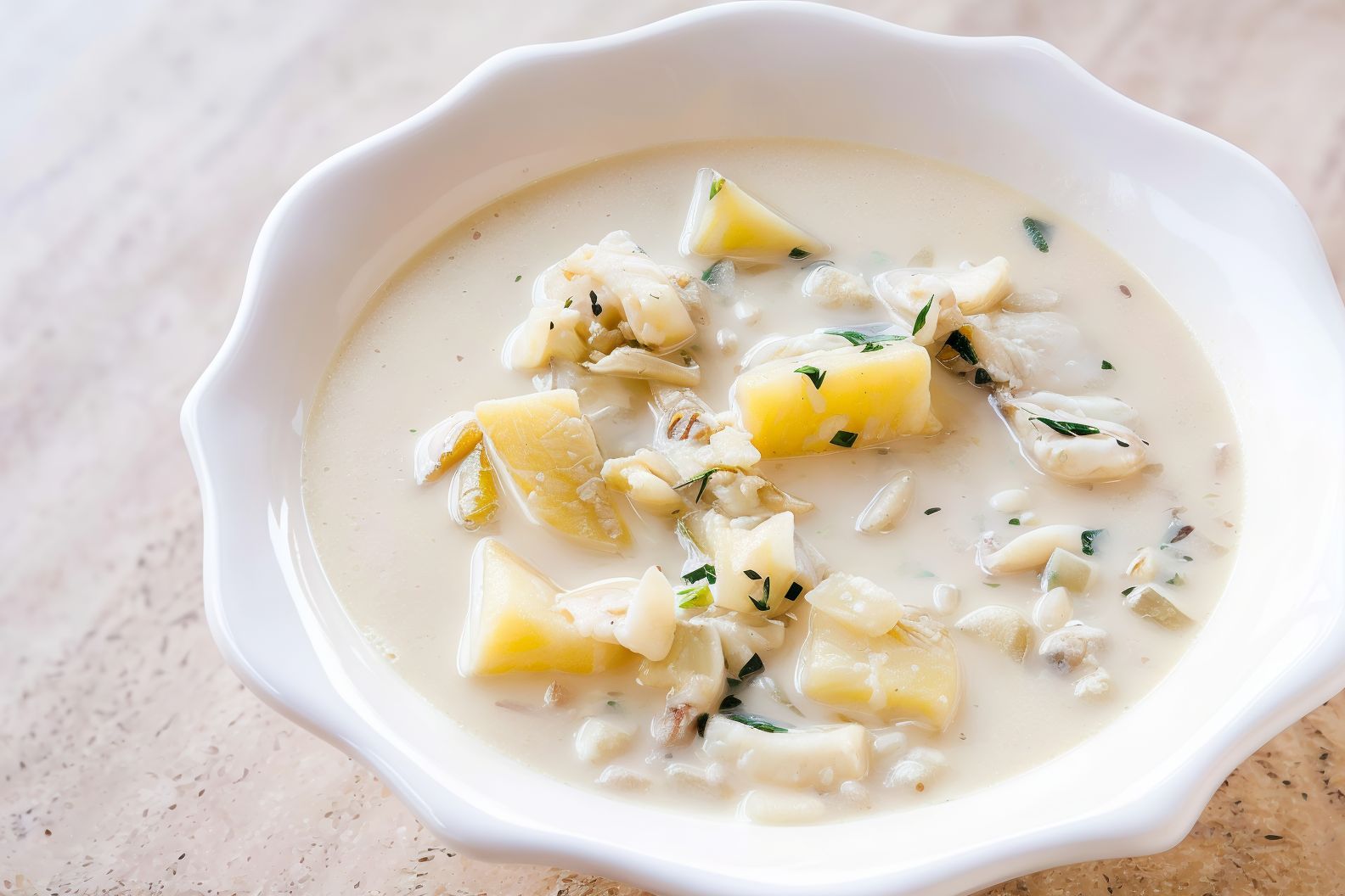 Boneless Seafood Soup