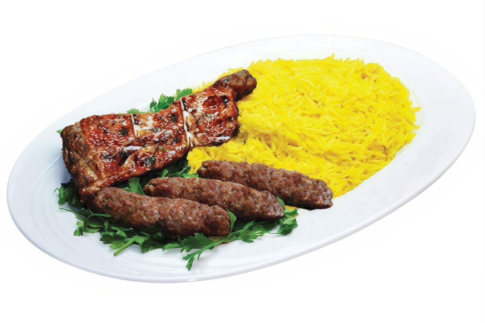 Chicken and Kofta