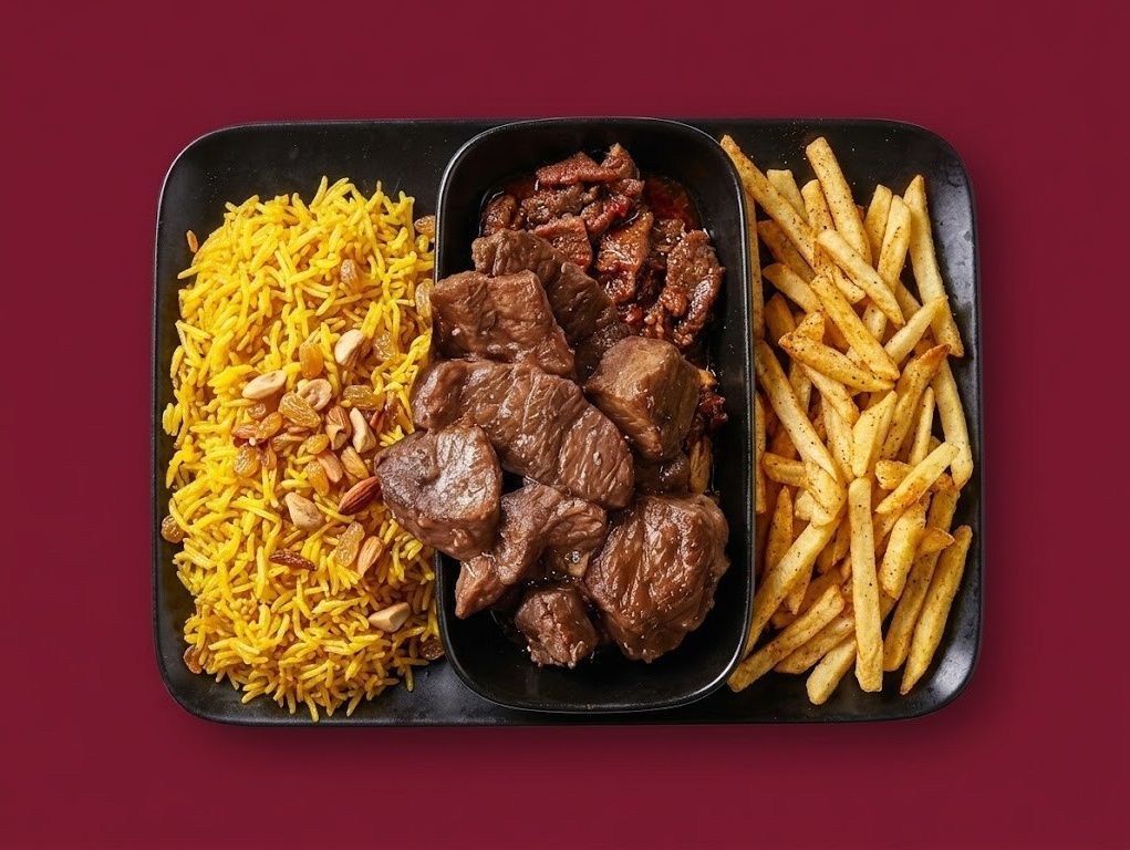 Veal Cubes Meal