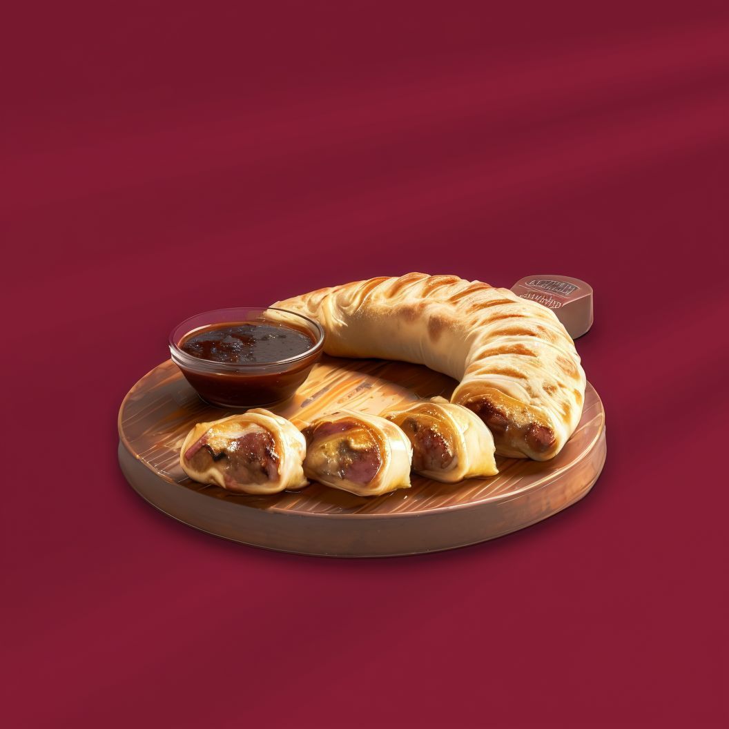 Kiri Sausage Calzone