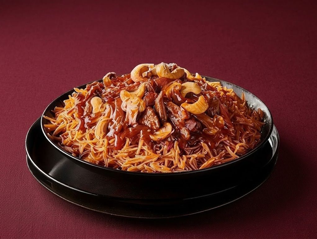 Caramelized onion meat Vermicelli