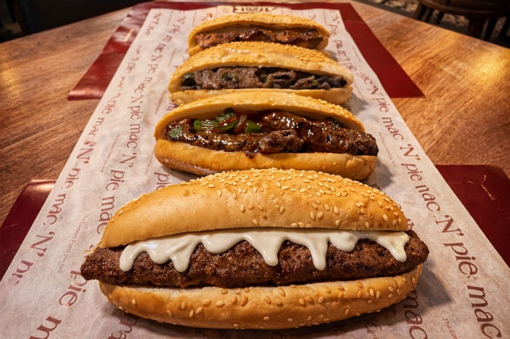 Box of 4 sandwiches from 8 choices