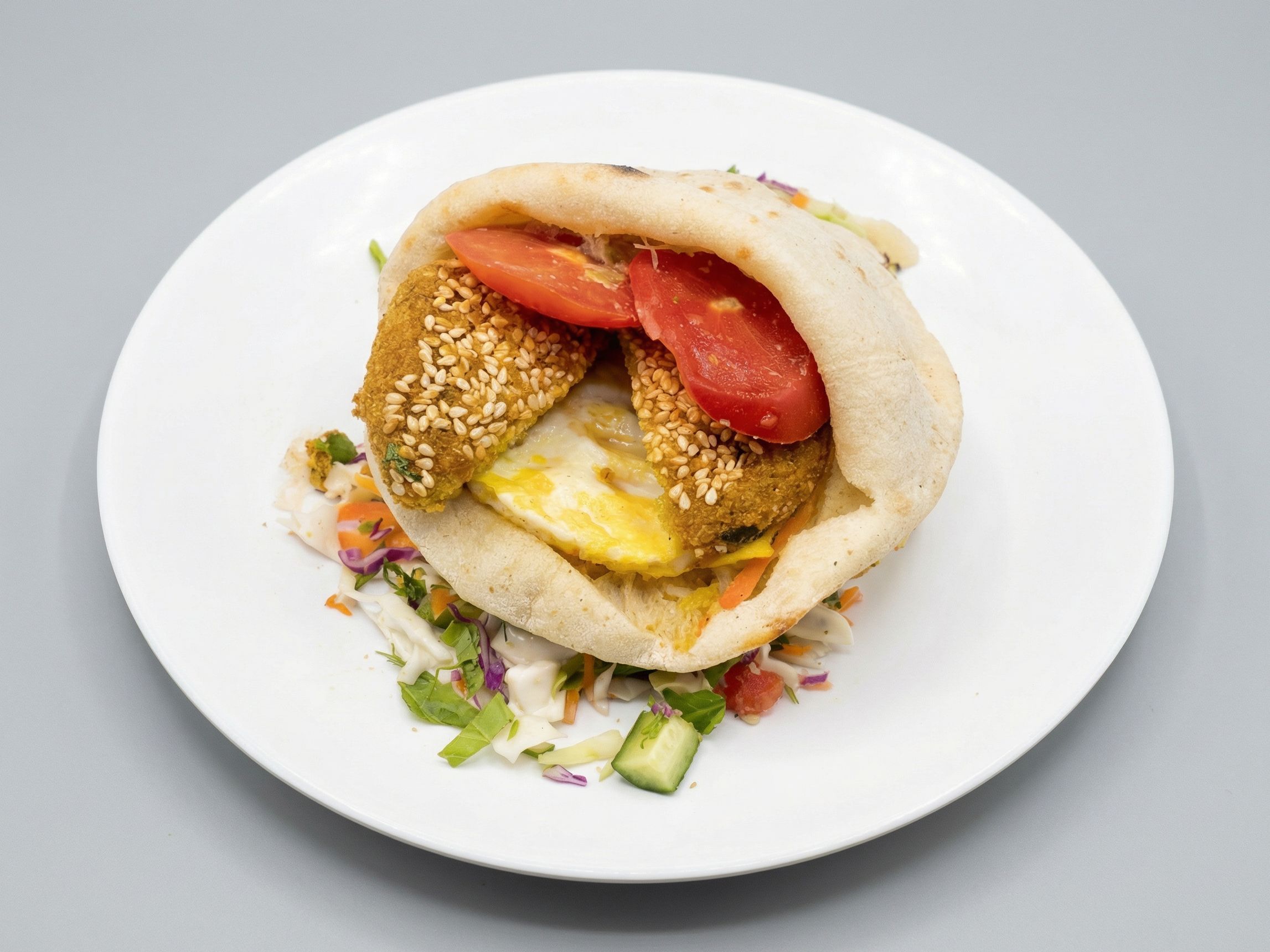 Taamia Omelette Egg Sandwich