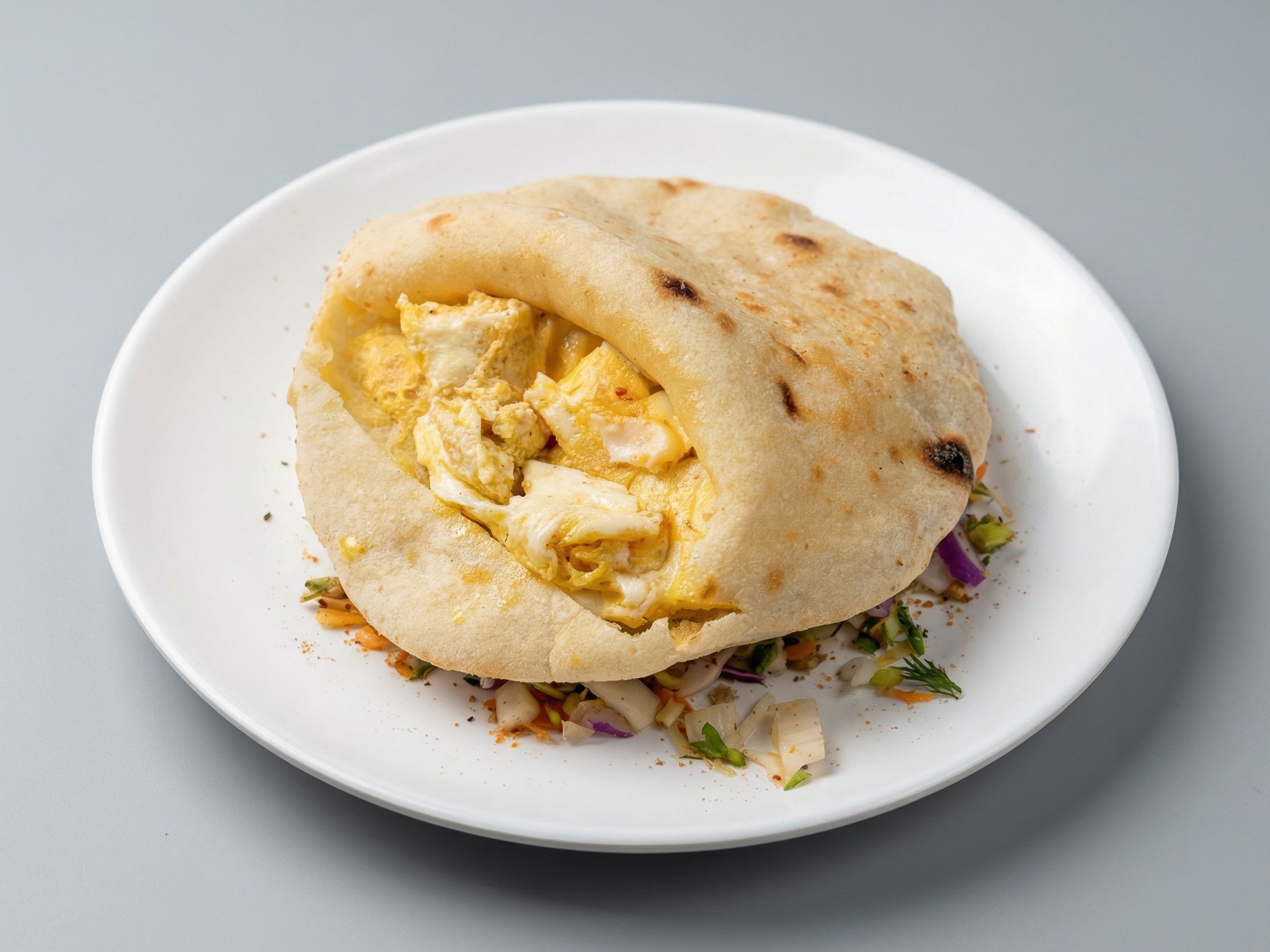 Omelette Pizza Sandwich