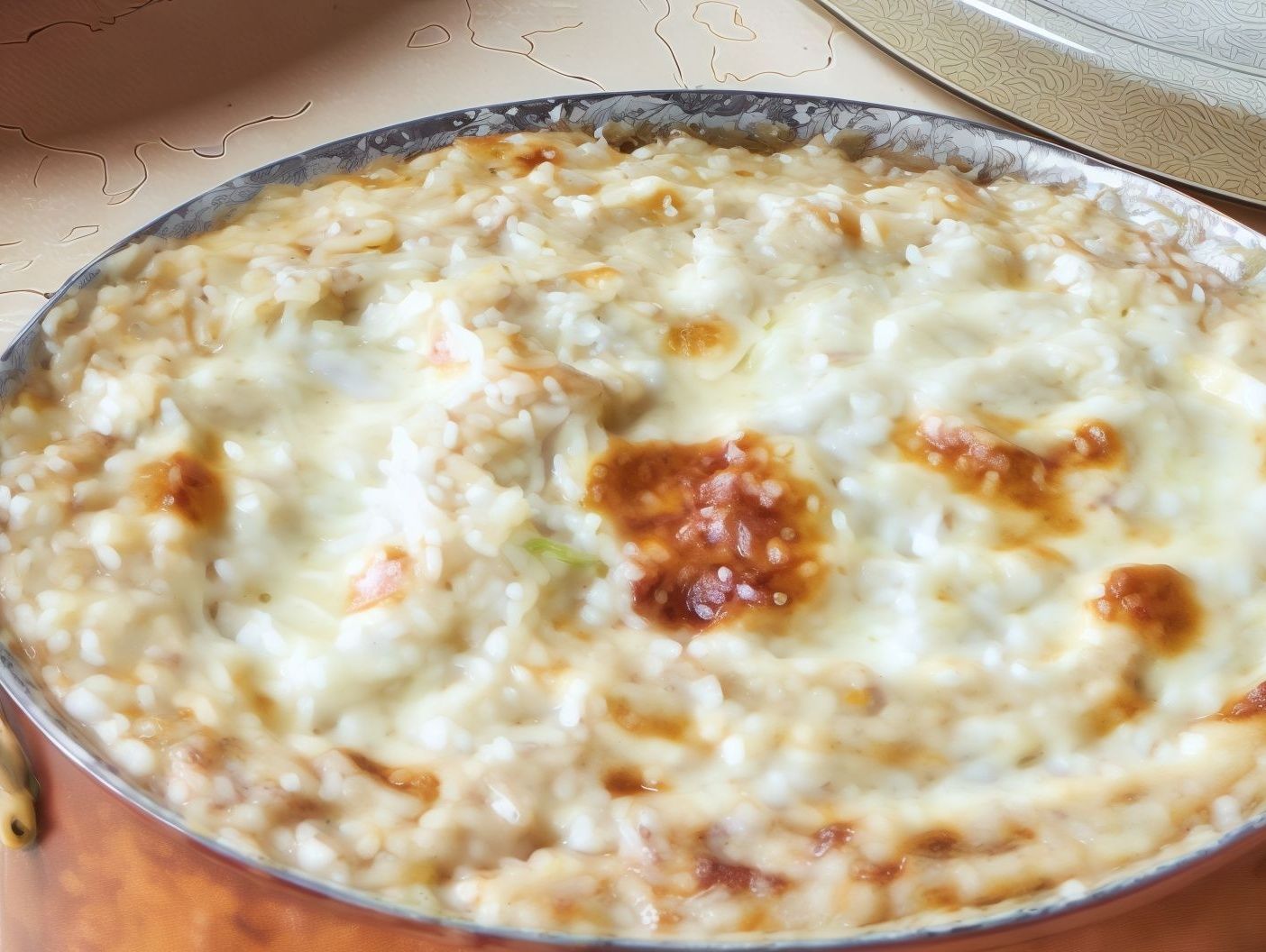 Oven Baked Rice With Veal