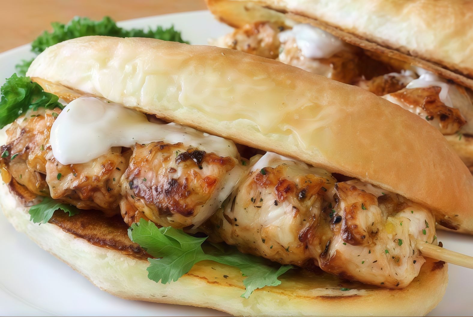 Shish Tawook Sandwich