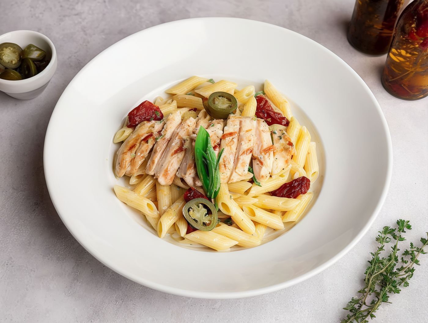 Penne Chicken Jalapeno