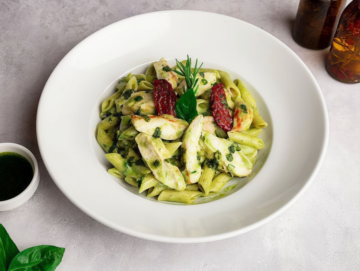 Penne Chicken Pesto