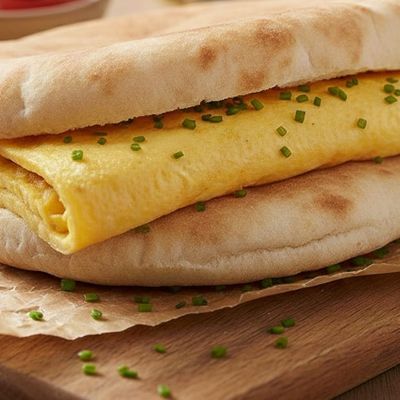 Plain Omelette Eggs