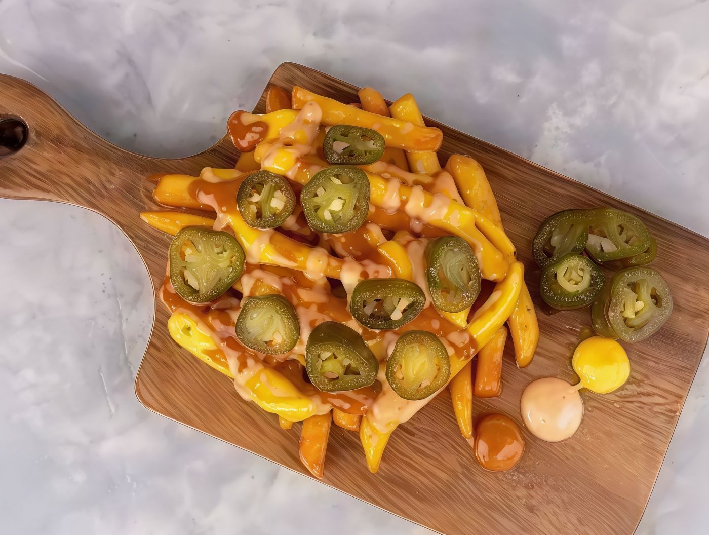 Jalapeno Cheese Fries