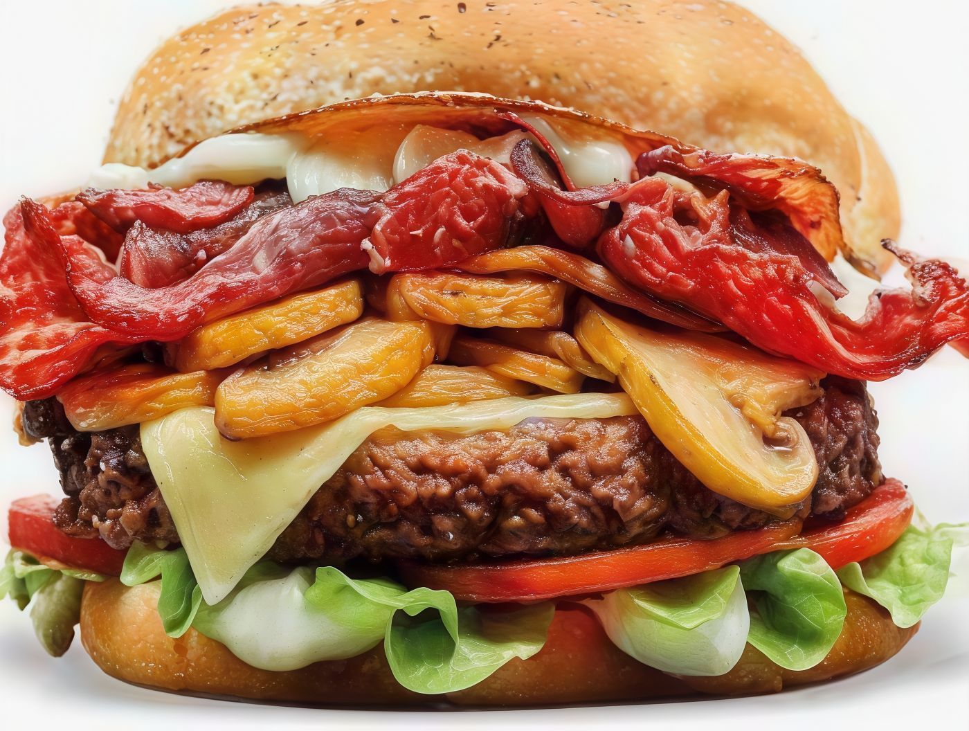 Mushroom Beef Bacon