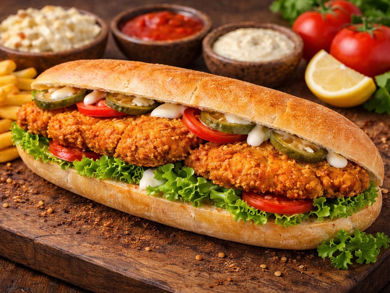 Chicken Pané Sandwich