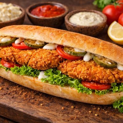 Chicken Pané Sandwich