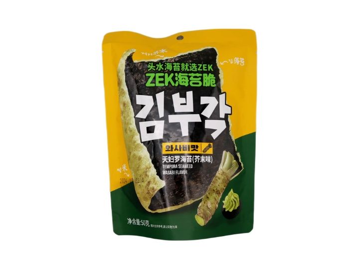 Zek Seaweed Wasabi Flavor 50 gr