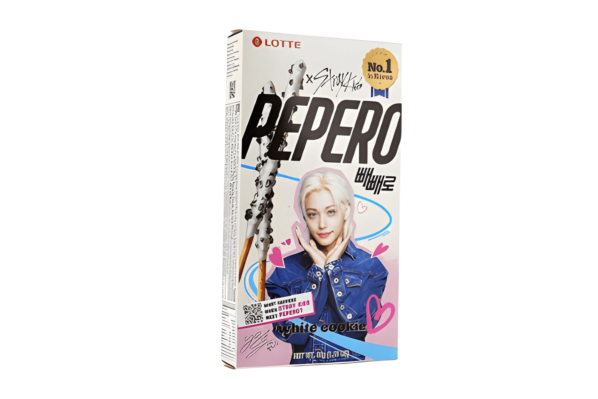 Lotte Pepero White Cookies