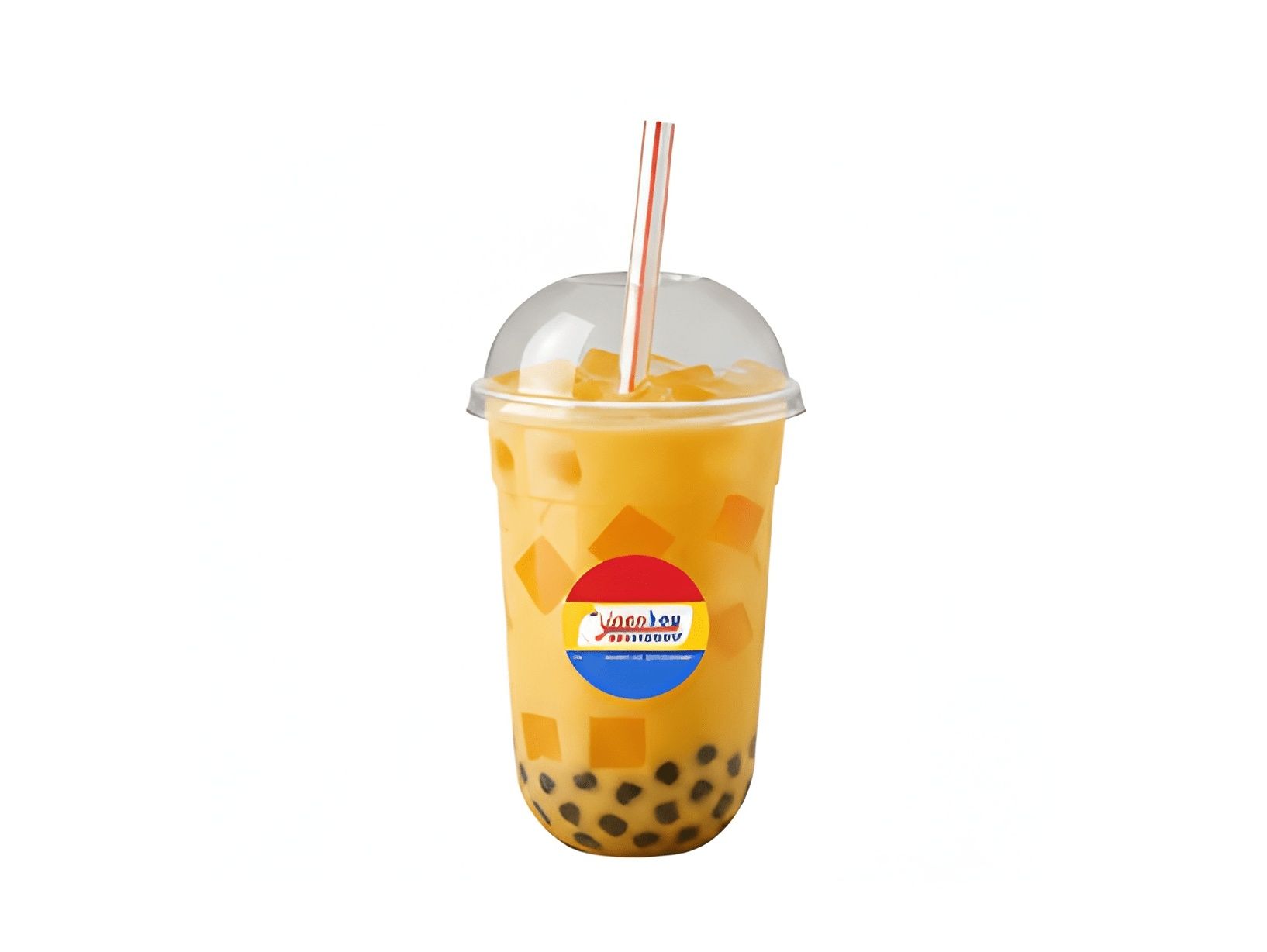 Boba de Coco flavored Passion Fruit