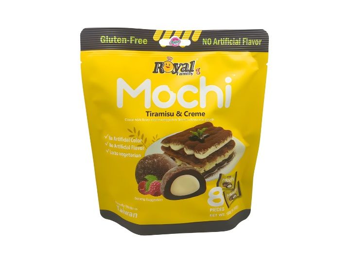 Mochi Tiramisu and Creme 8 Pieces