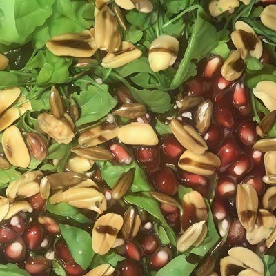 عصير الجرجير والفول السوداني