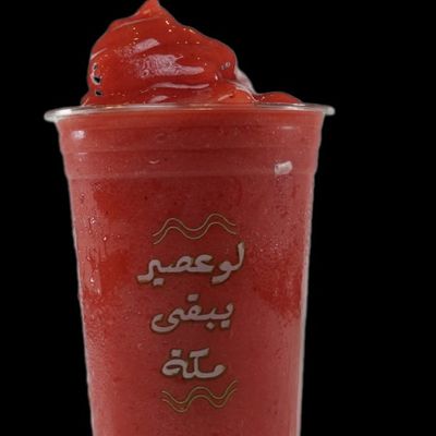 سموثي التوت الأحمر