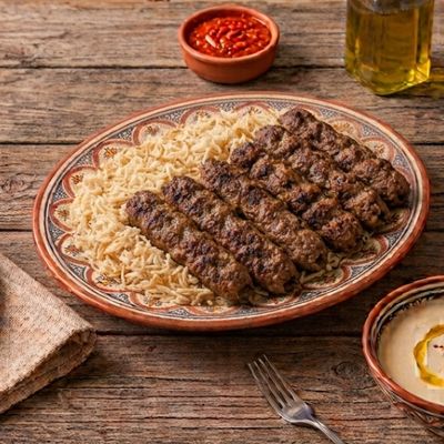 Quarter Kofta + Rice