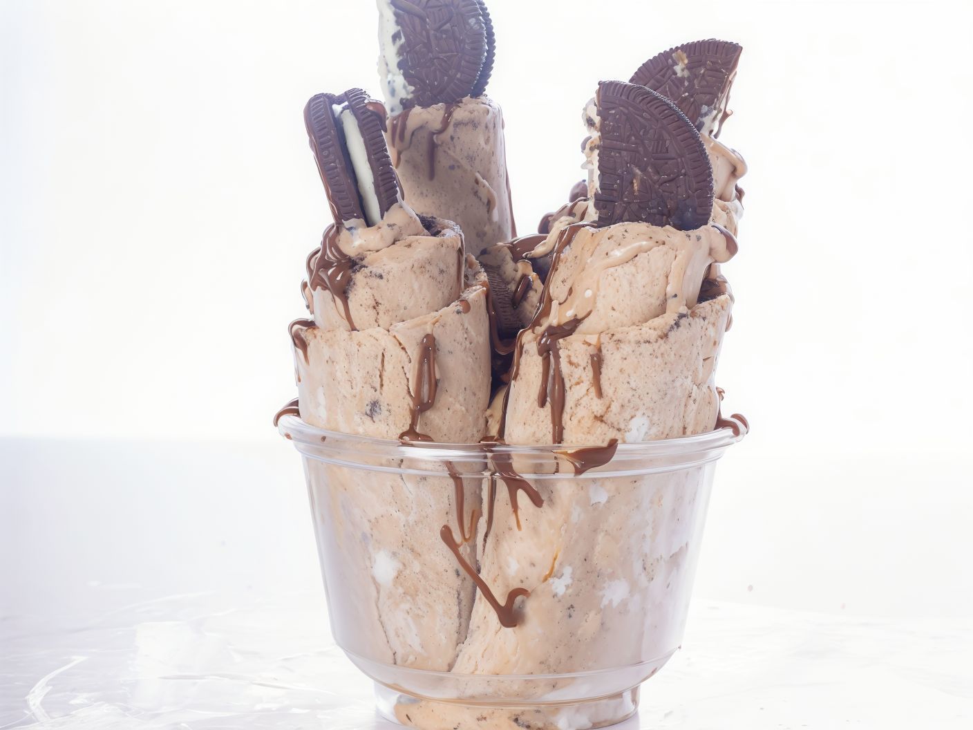 Oreo And Kit Kat Ice Cream Roll