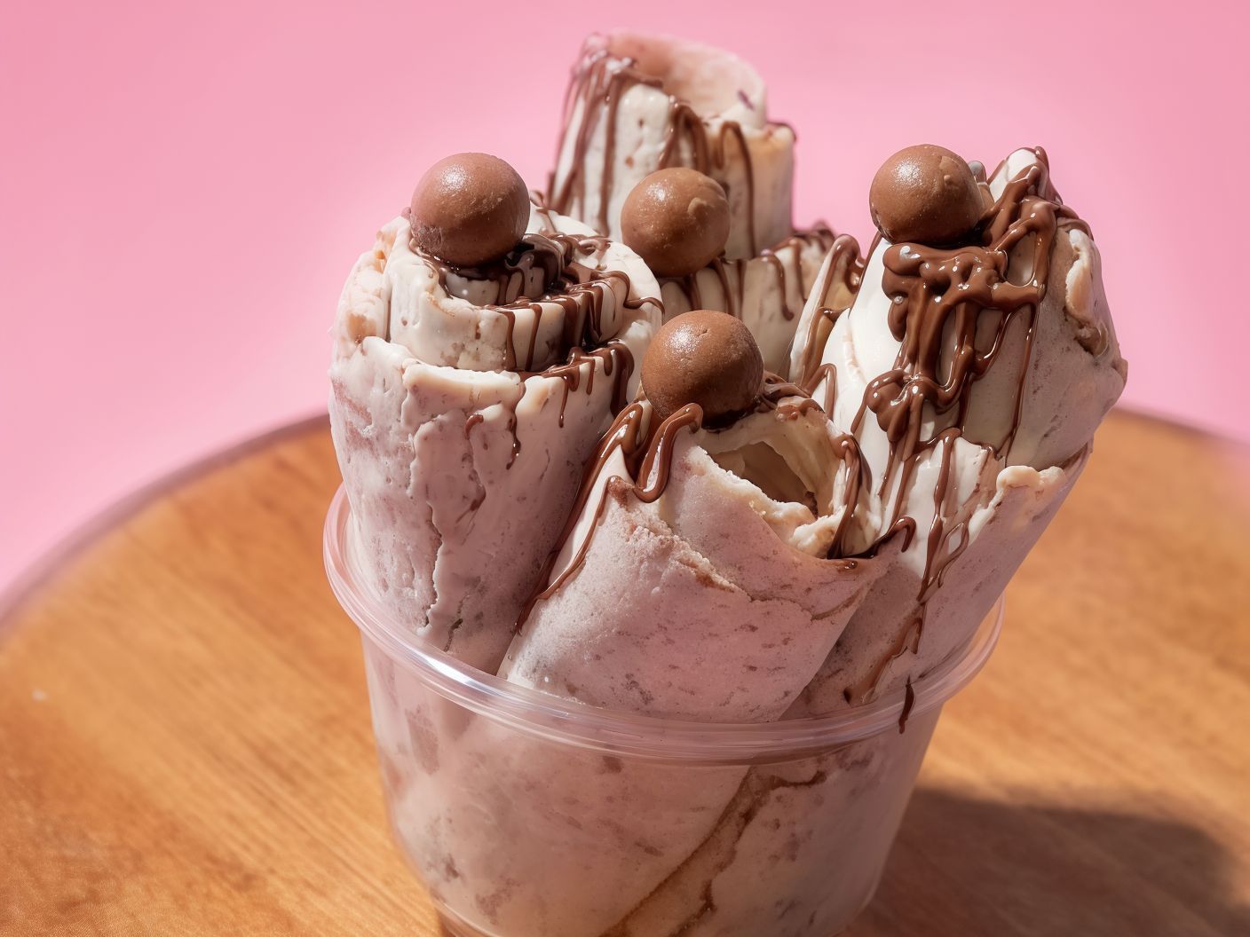 Nutella And Oreo Ice Cream Roll