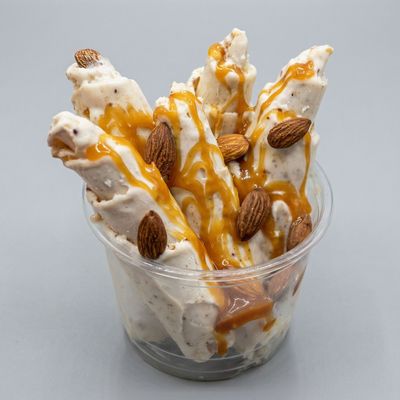 Almond Ice Cream Roll