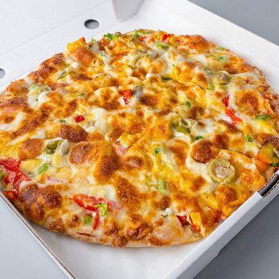 Vegetable Oriental Pizza