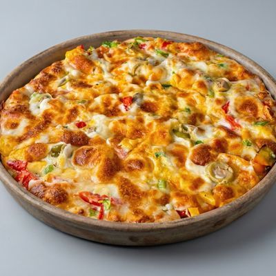 Mushroom Oriental Pizza