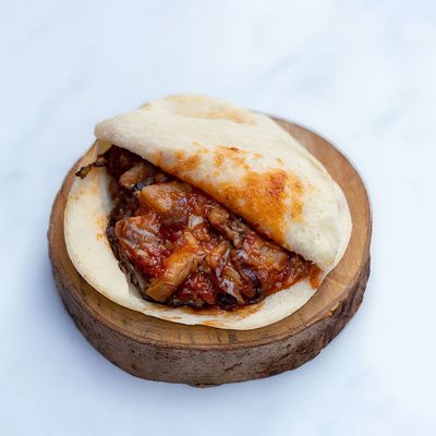 Mesakaa With Minced Meat And Some Special Spices Sandwich