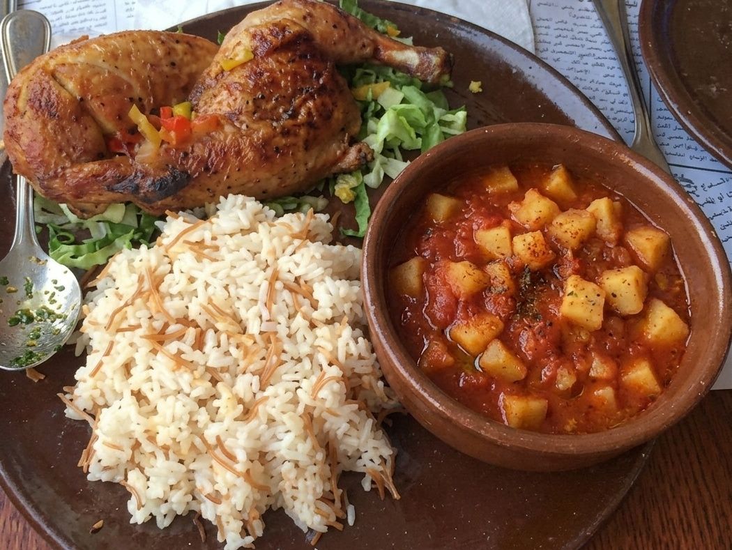 Tajine Chicken With Potato