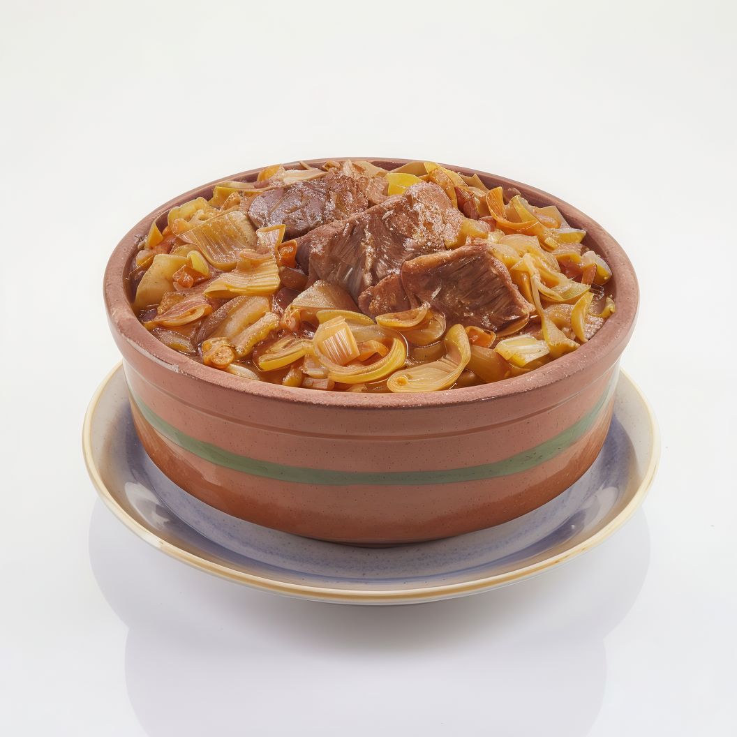 Tajine Meat With Onions