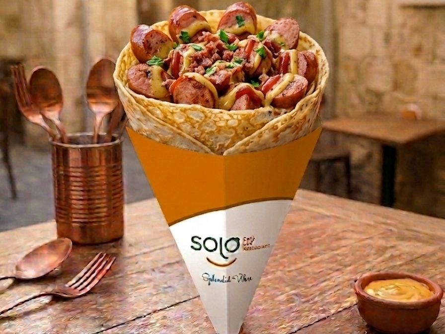 Hot Dog Crepe