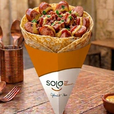 Hot Dog Crepe