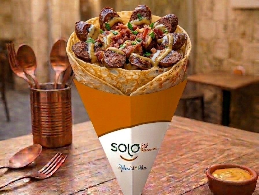 Sausage Crepe