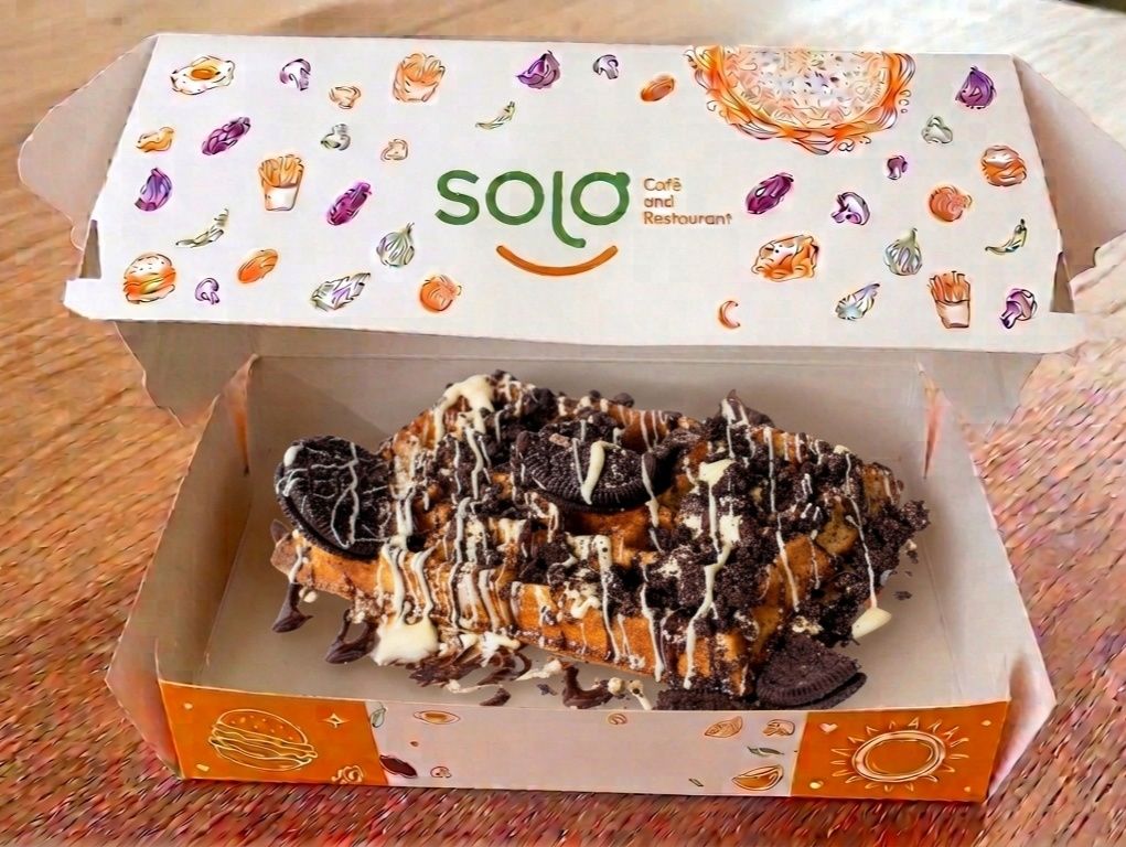 Oreo waffle
