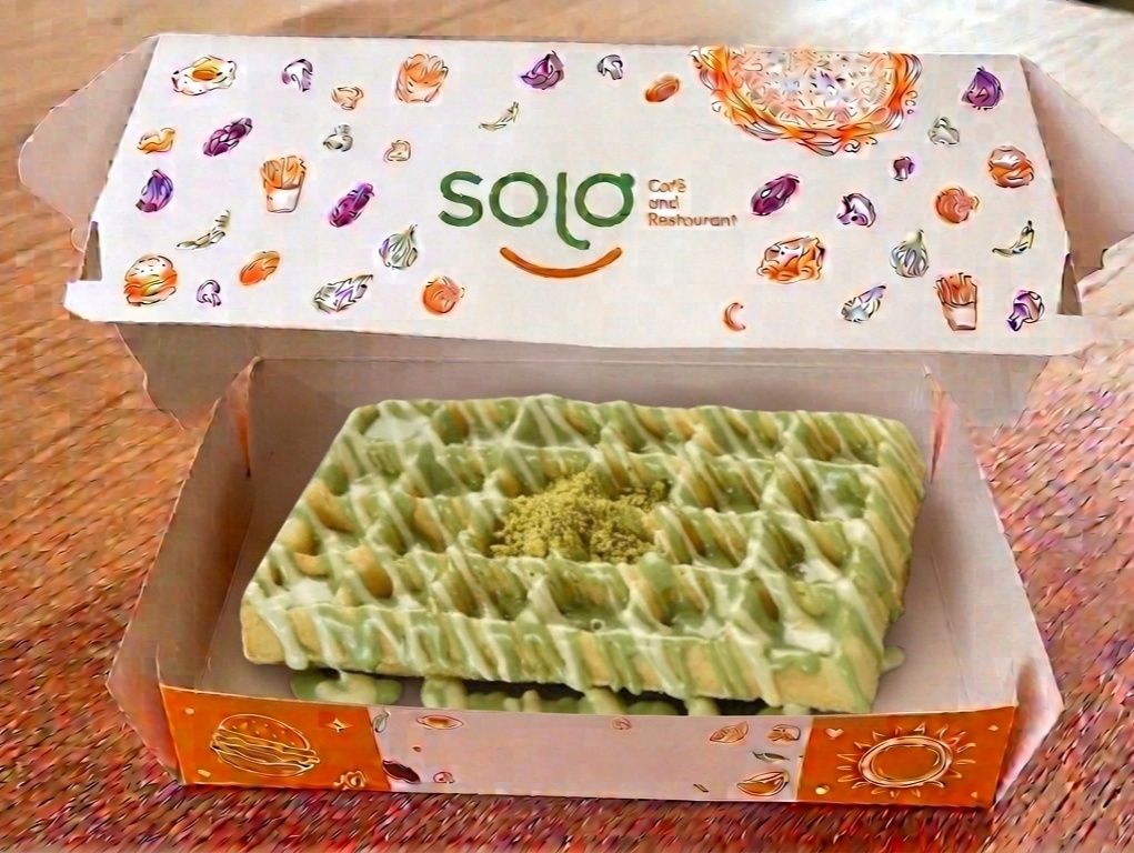 Pistachio Waffle
