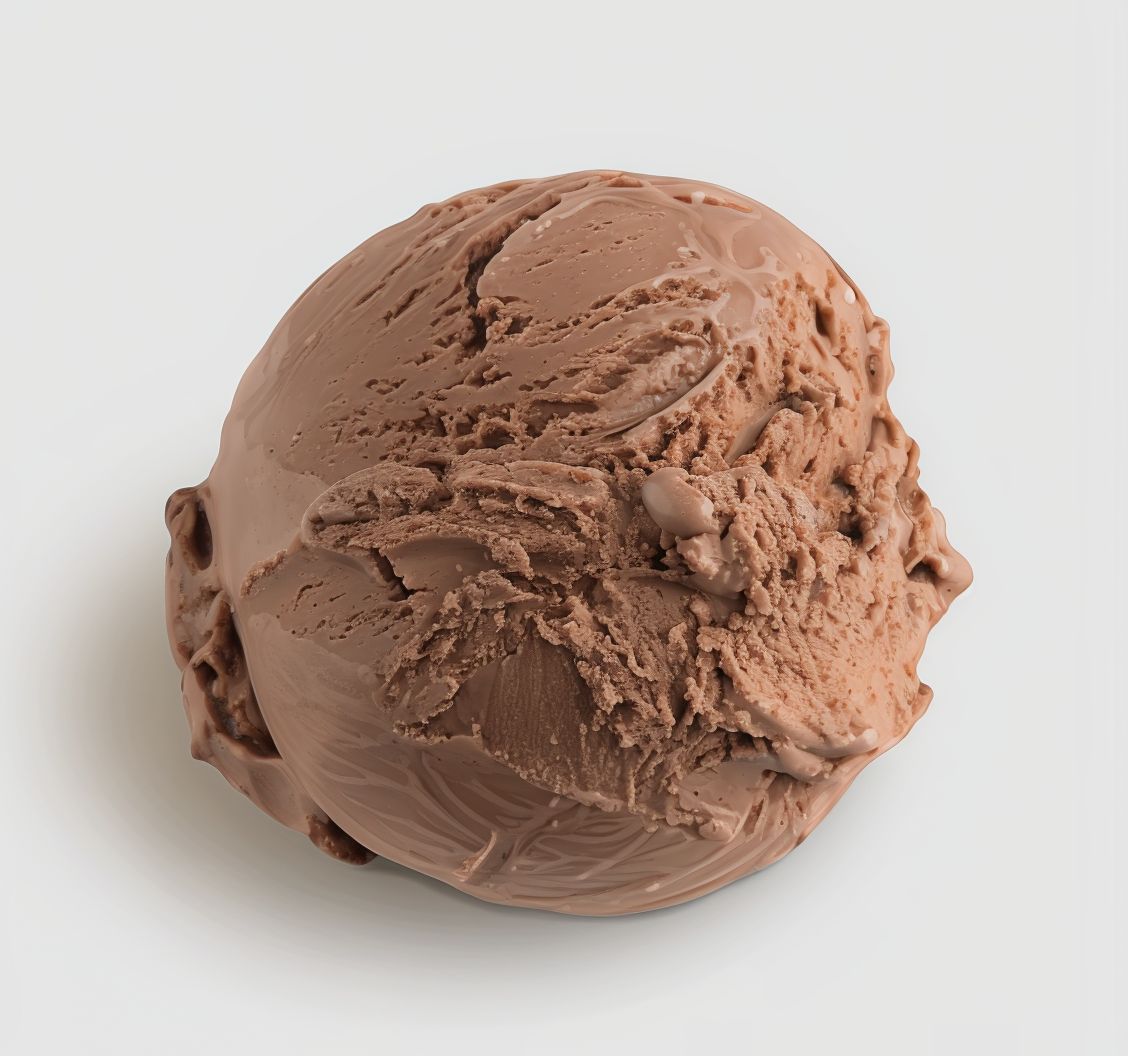 Scoop of ice cream