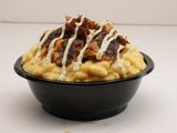 Burger with Mac and Cheese