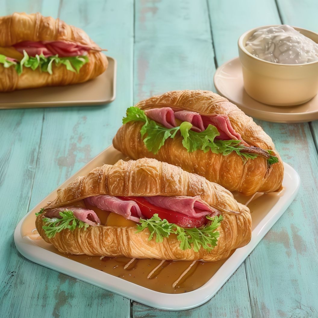 Fresh Roast Beef Croissant