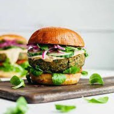 Falafel Burger Harissa