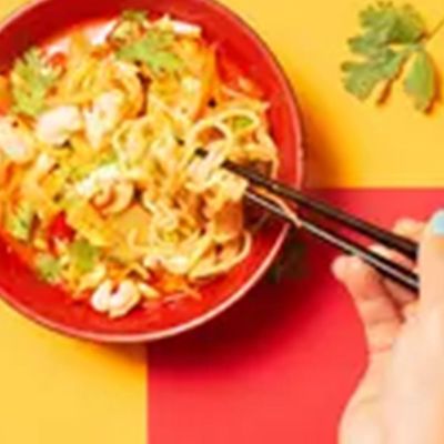 Seafood Noodles Soup