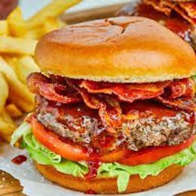 BBQ Burger Sandwich